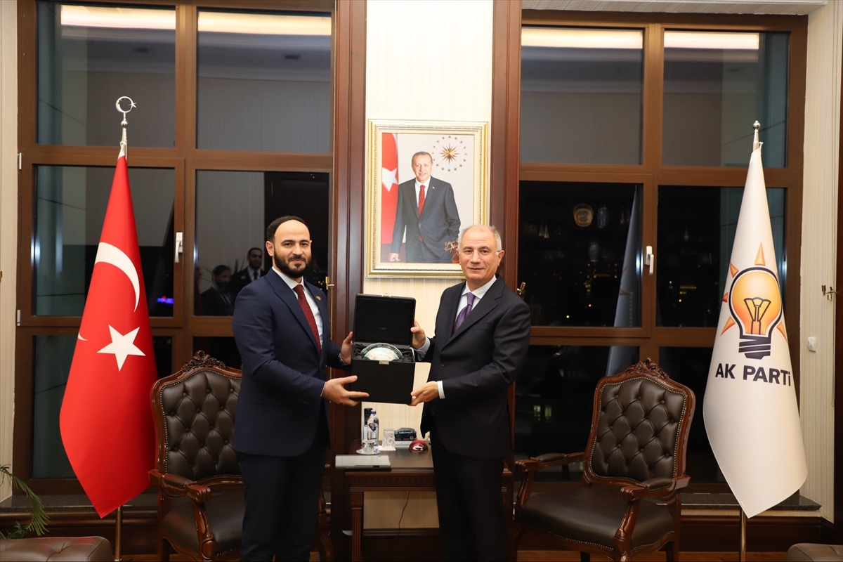 AK Parti Genel Başkanvekili Ala, Halep Valisi Azzam el-Garib ile görüştü