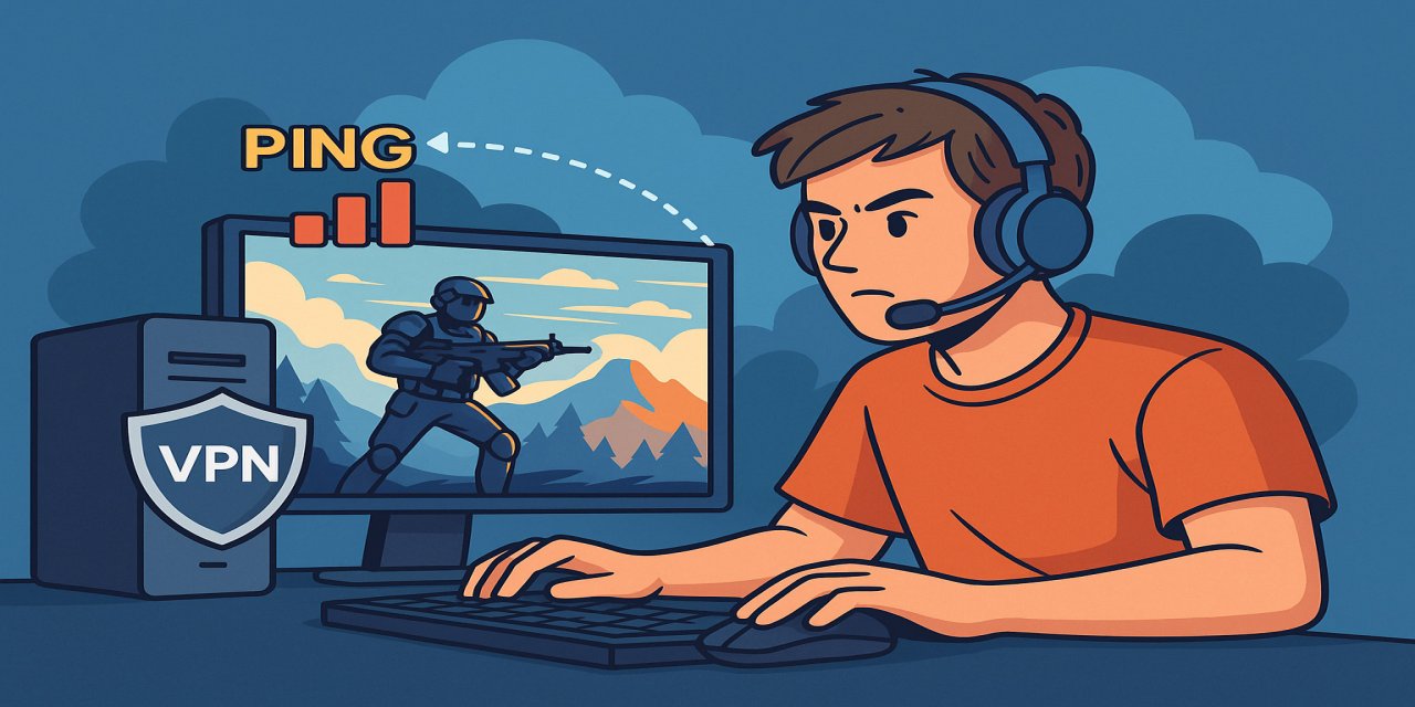 VPN ile Online Oyunlarda Gecikmeyi Azaltmak Mümkün mü?