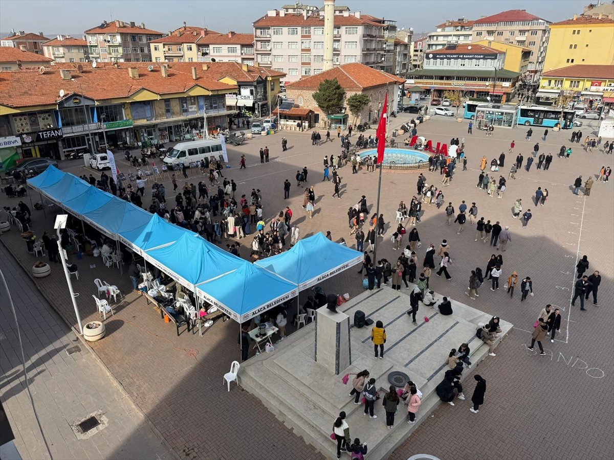 Çorum'da Gazzeliler yararına kermes düzenlendi