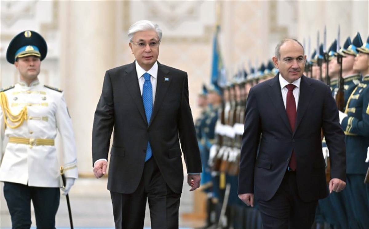 Kazakistan ve Ermenistan ilişkileri stratejik ortaklık seviyesine yükseltildi