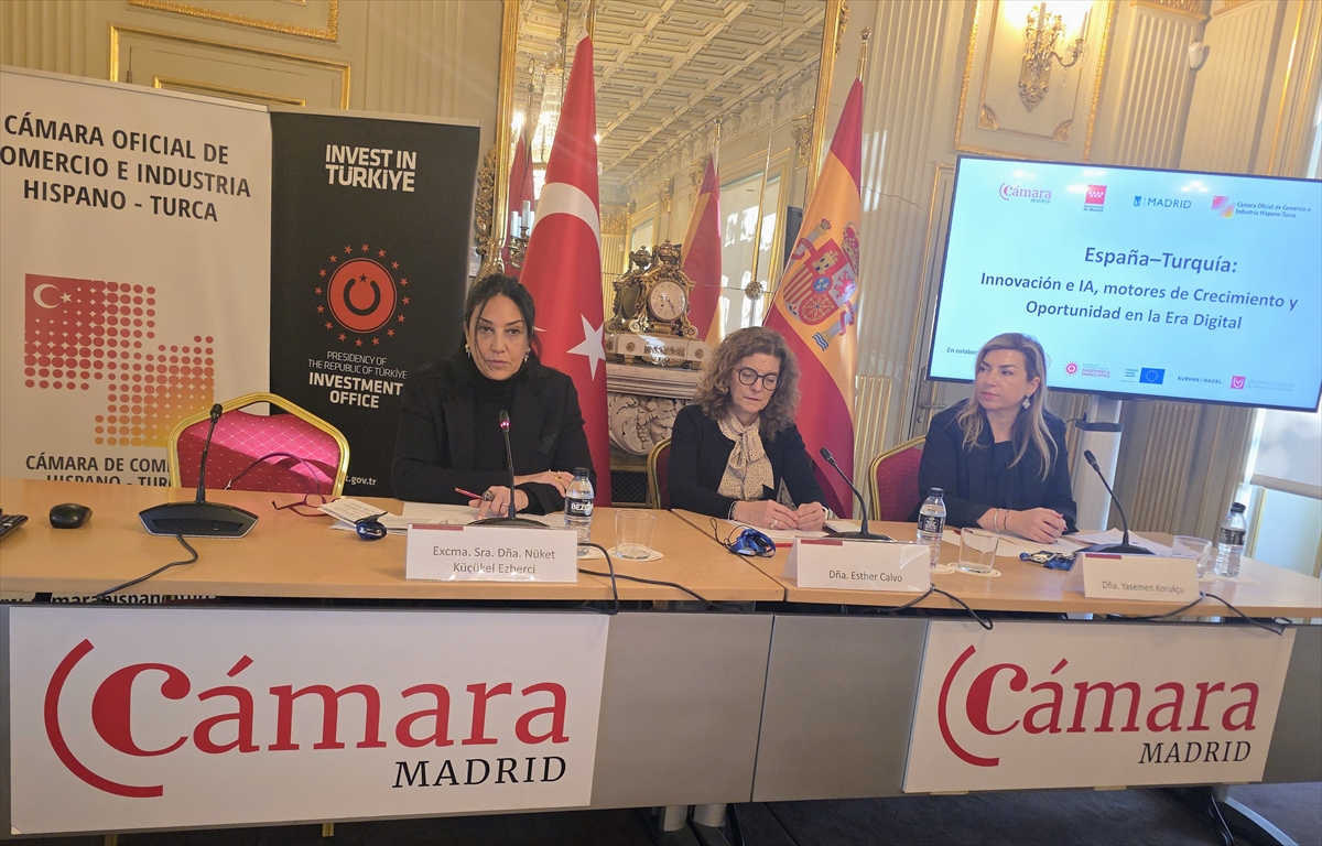 İspanyol iş insanları, Türkiye'deki yapay zeka ve inovasyondaki yeni fırsatları değerlendiriyor