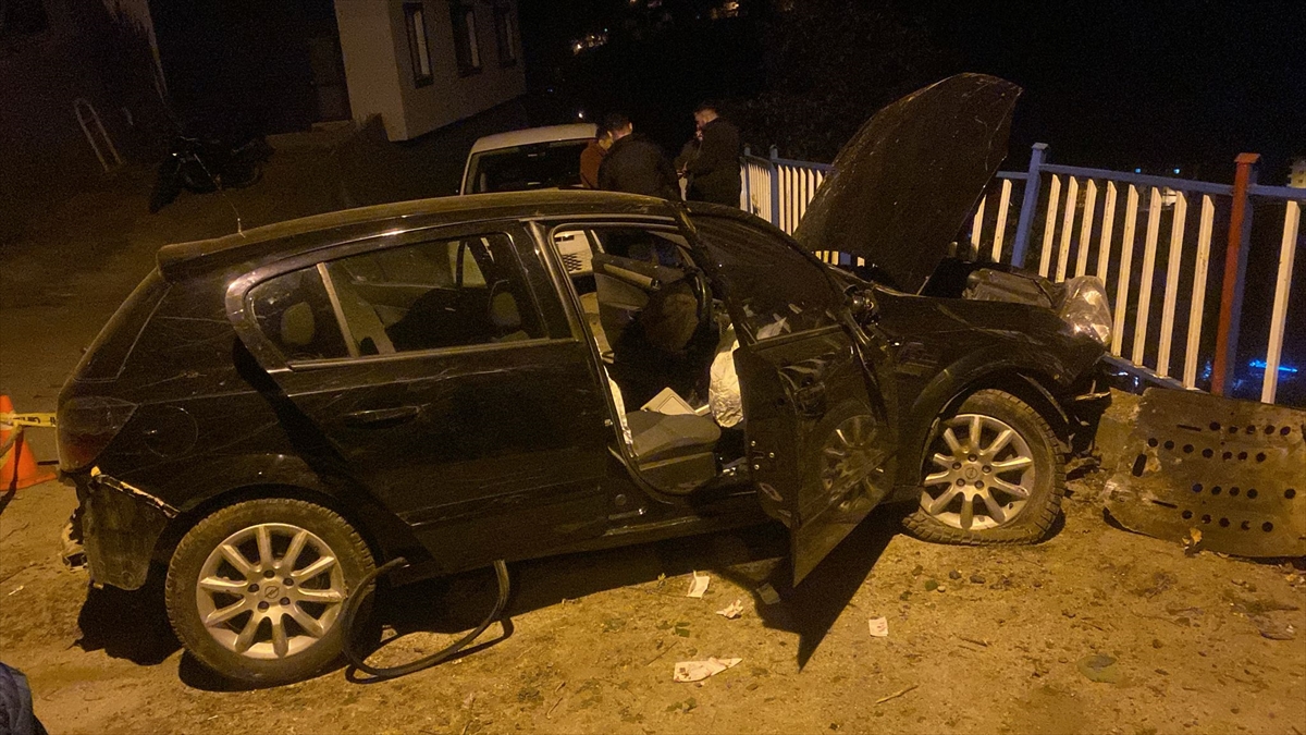 Trabzon'da uçuruma yuvarlanan otomobilin sürücüsü hayatını kaybetti