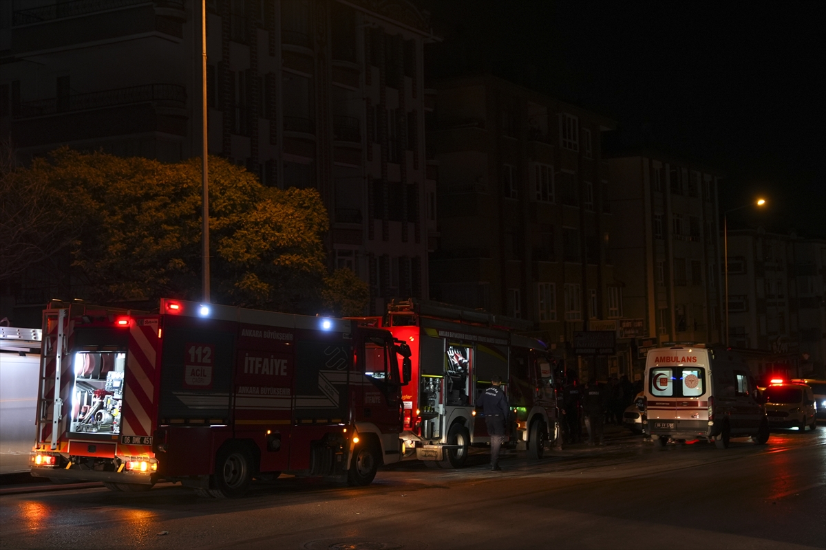 Başkentte apartman dairesinde meydana gelen patlamada 1 kişi yaralandı