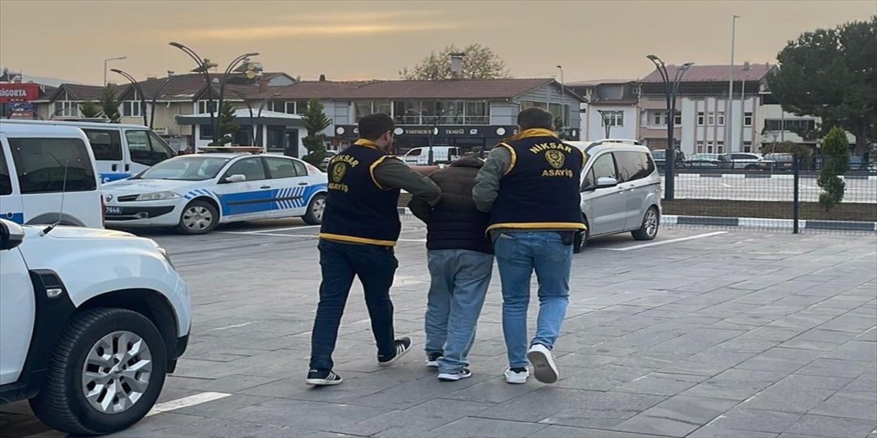 Tokat Niksar’da 19 yıl hapis cezası bulunan firari hükümlü yakalandı