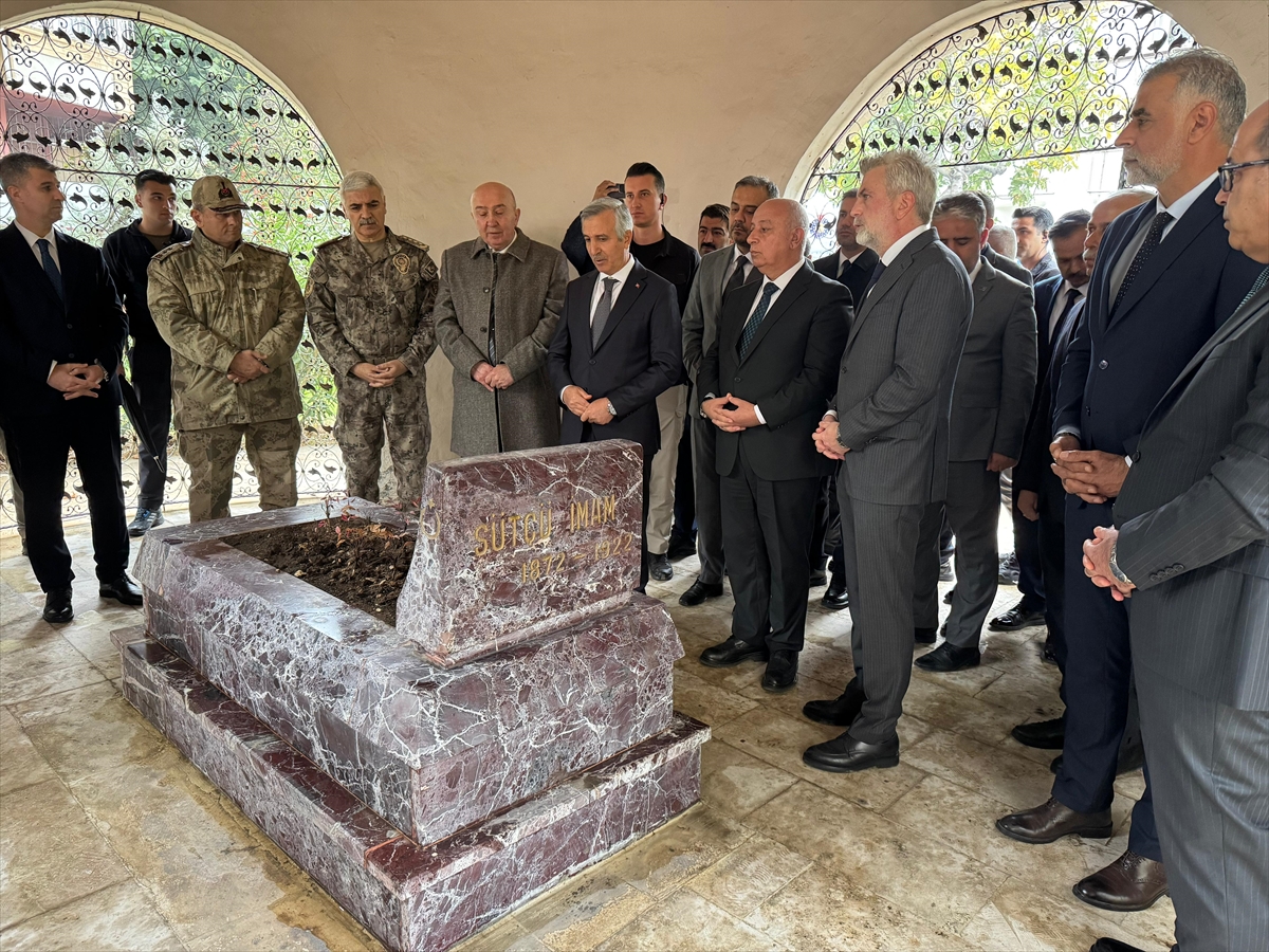 MM Kahramanlarımızdan Sütçü İmam vefatının 103. yılında kabri başında anıldı