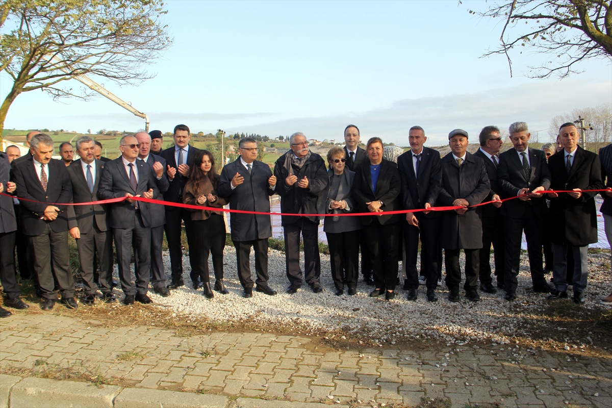 Sinop'ta iş insanının eşi adına yaptıracağı anaokulunun temeli atıldı
