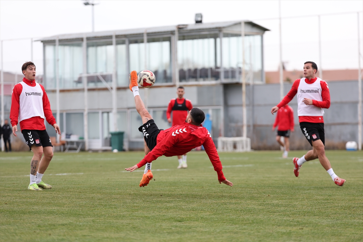 Sivasspor, Boluspor maçının hazırlıklarına başladı