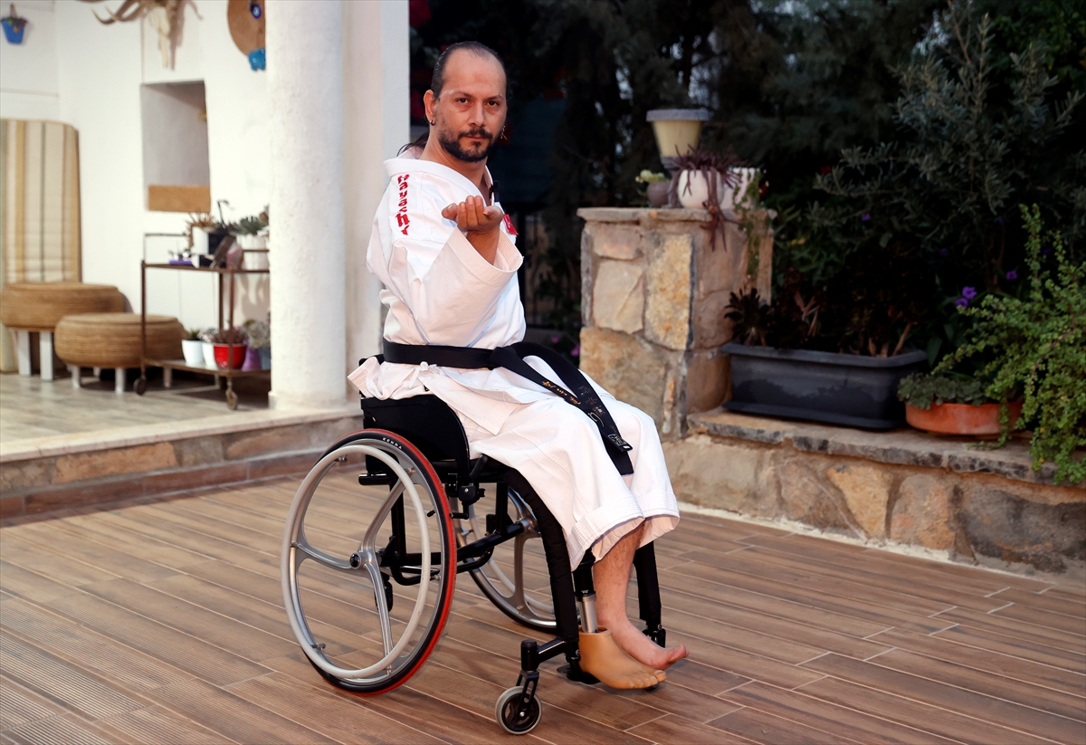 Parakarate sporcusu Deniz Korudağ'ın yeni hedefi milli hakemlik