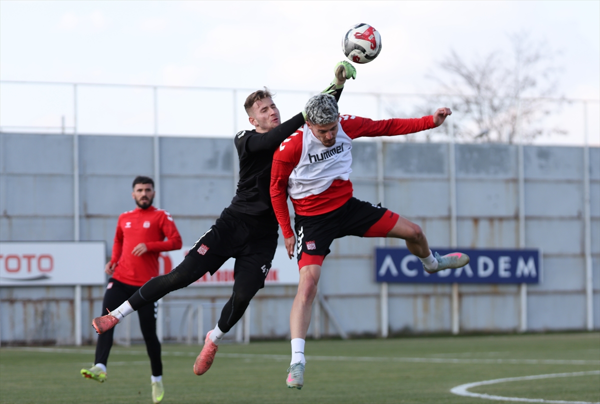 Sivasspor, Boluspor maçının hazırlıklarını sürdürdü