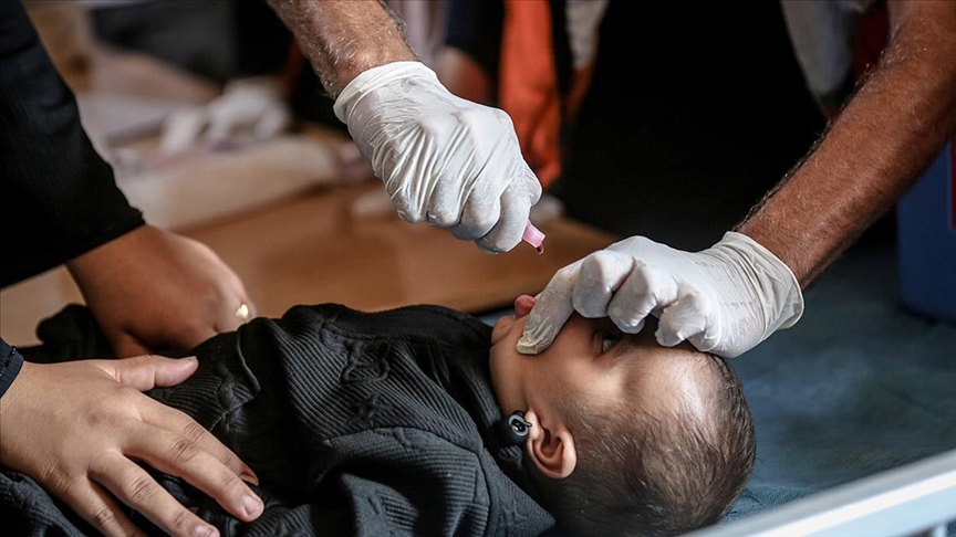 DSÖ: Gazze'de ateşkes sırasında binlerce çocuğun aşılanması cesaret verici