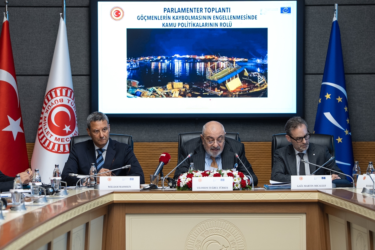 TBMM'de "Göçmenlerin Kaybolmasının Engellenmesinde Kamu Politikalarının Rolü" parlamenter toplantısı düzenlendi