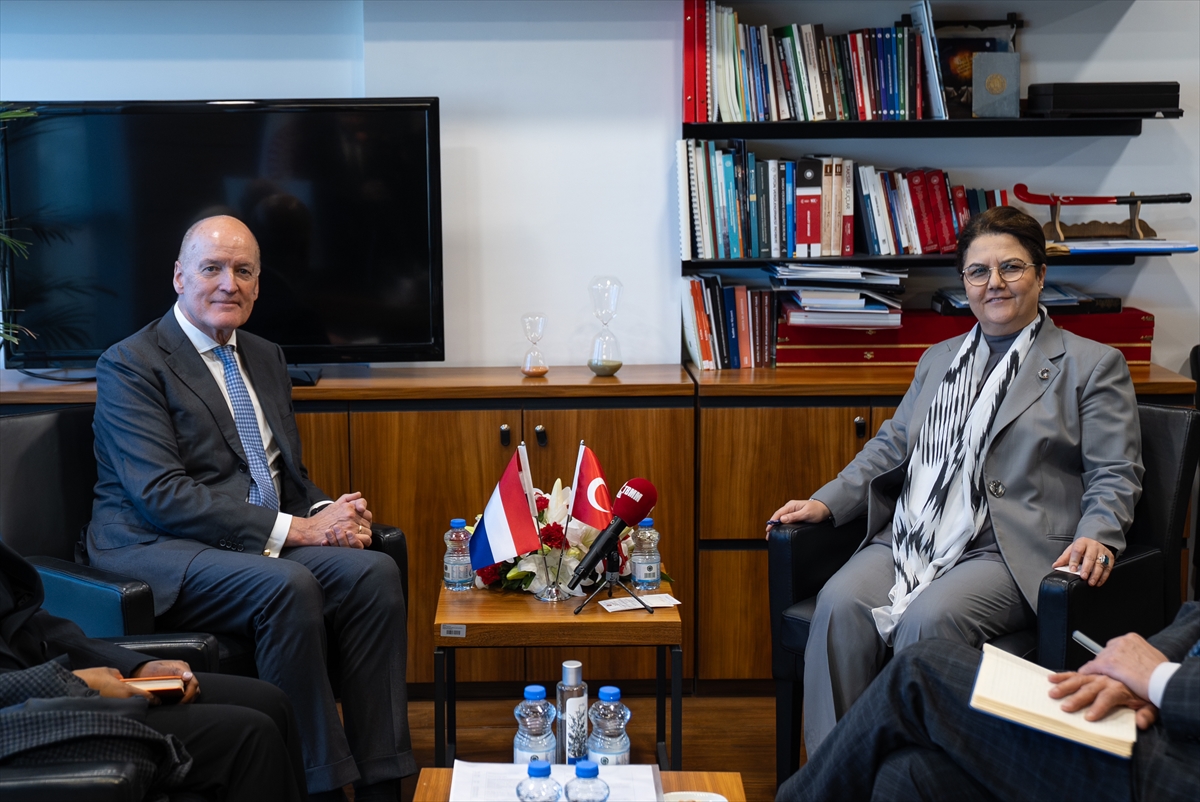 TBMM İnsan Haklarını İnceleme Komisyonu Başkanı Yanık Hollandalı Büyükelçi Geerts ile görüştü