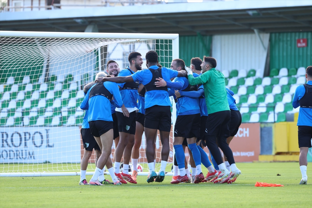 Bodrum FK, Çorum FK maçının hazırlıklarını sürdürdü