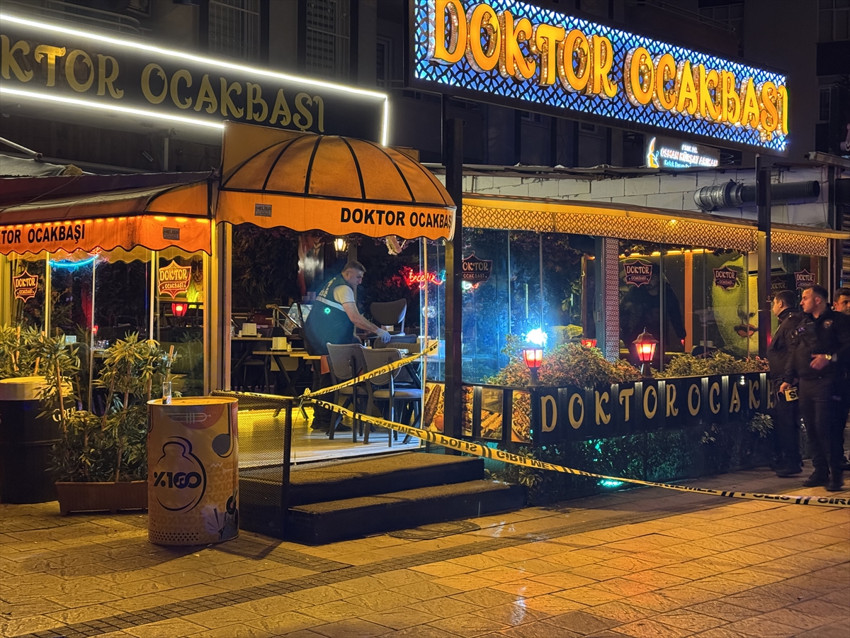 Adana'da restorana düzenlenen silahlı saldırıda 1 kişi hayatını kaybetti