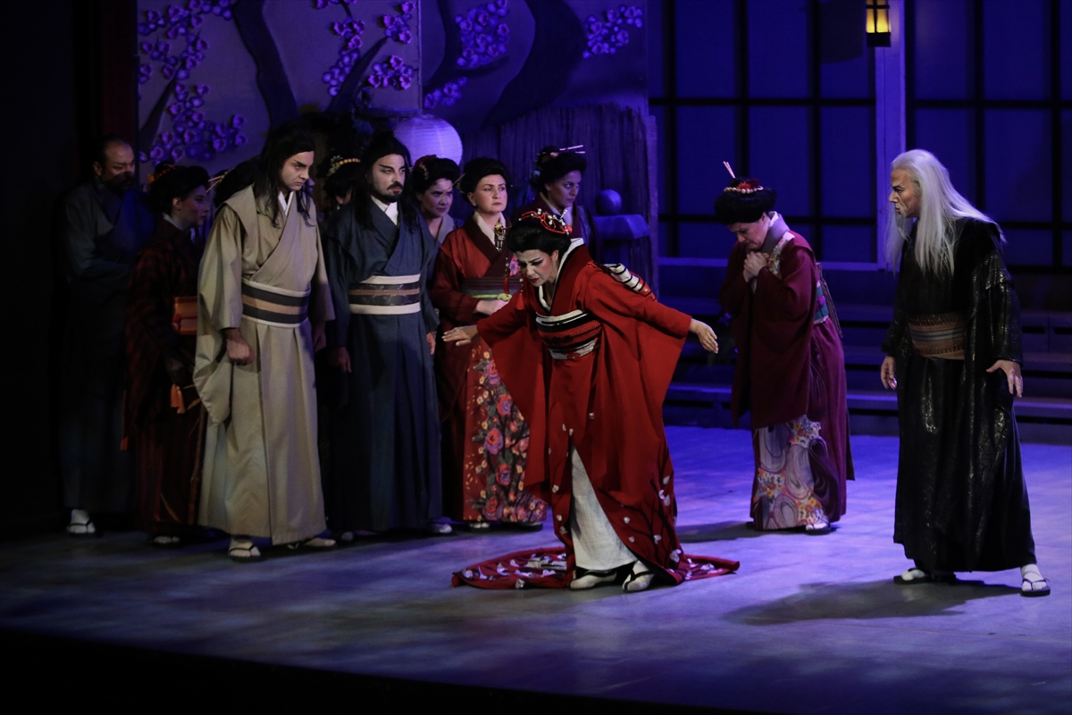 Samsun Devlet Opera ve Balesi "Madama Butterfly" operasını sahneledi