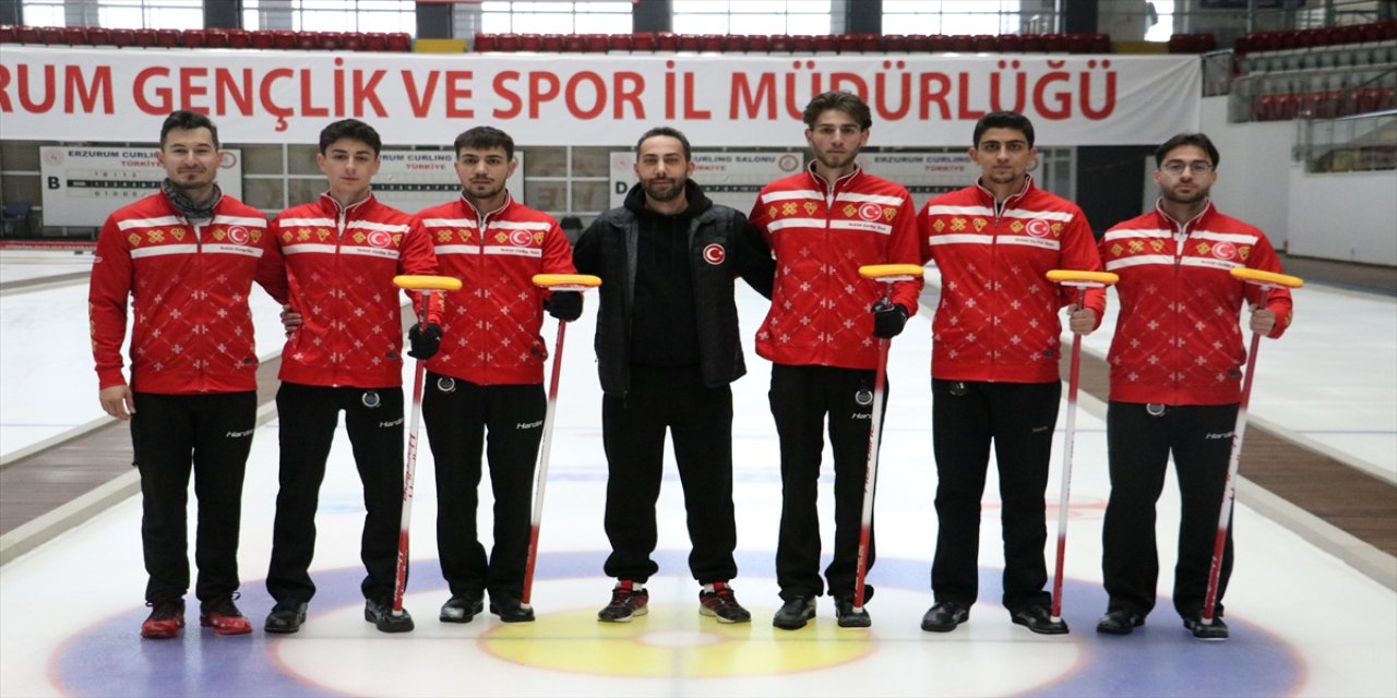Erkekler 21 Yaş Altı Curling Milli Takımı Finlandiya’da B klasmanında A klasmanına yükselmeyi hedefliyor