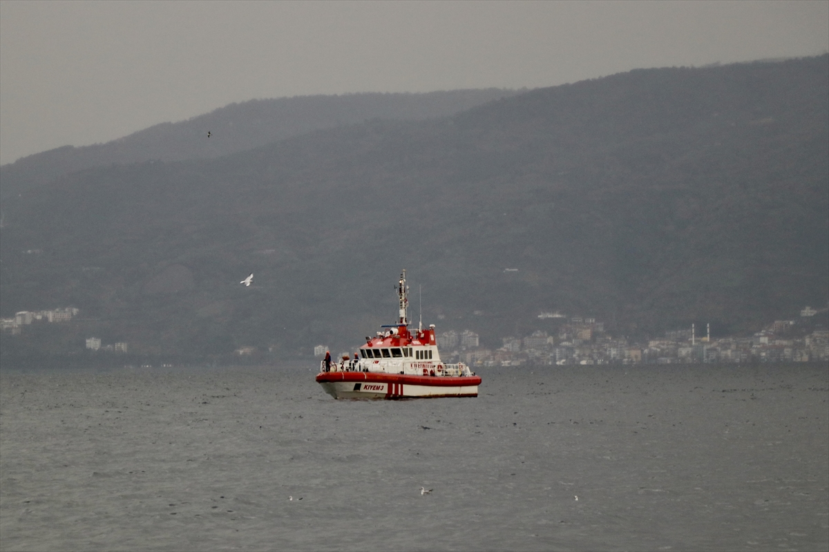 Kocaeli'de teknenin alabora olması sonucu 1 kişi öldü