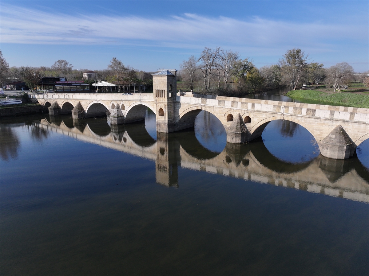 Son dönemdeki yağışlar Meriç ve Tunca nehirlerinin debisini artırdı