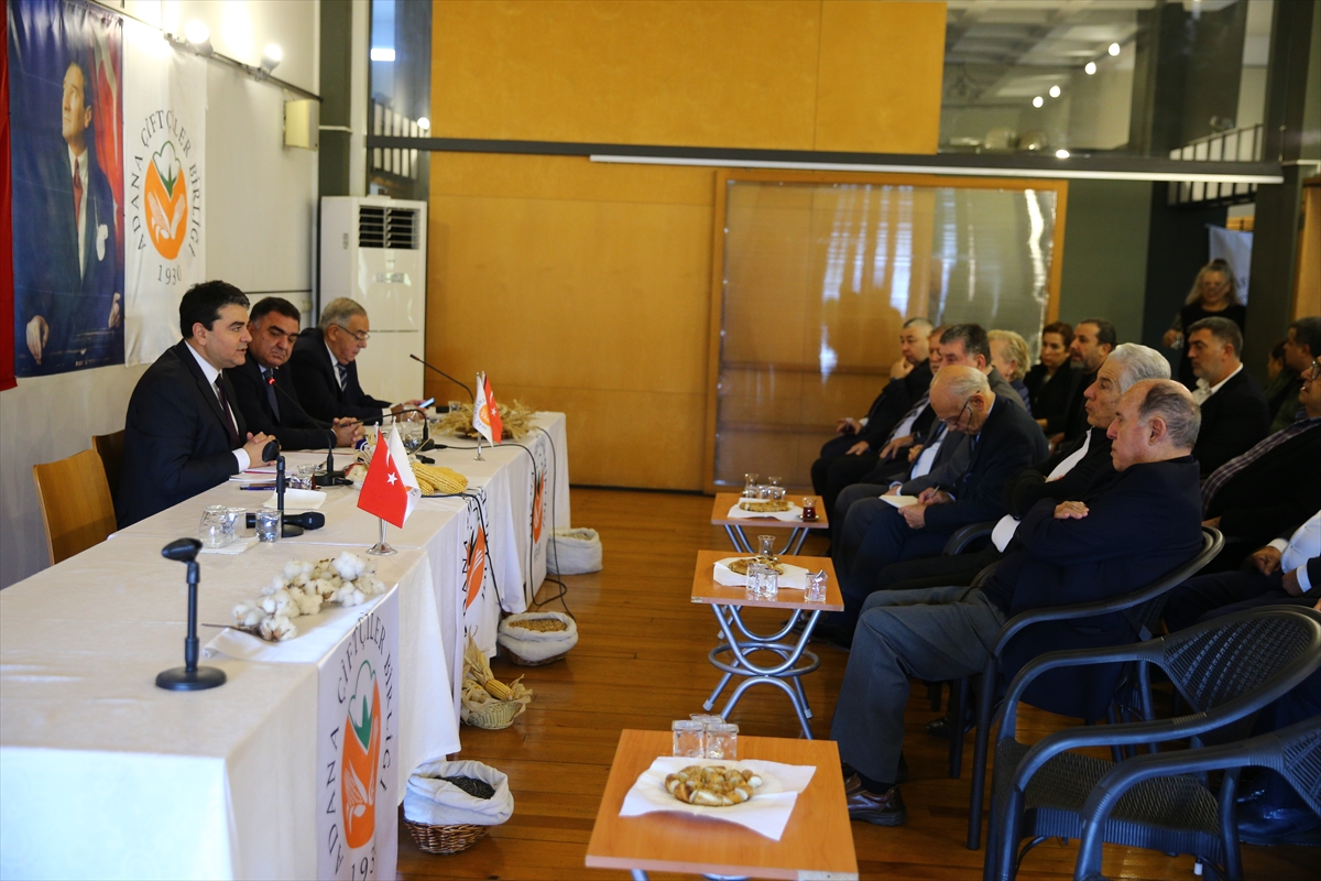 Demokrat Parti Genel Başkanı Uysal, Adana'da çiftçilerle buluştu