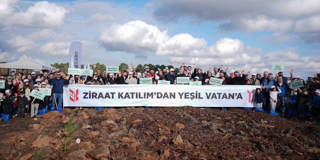 Ziraat Katılım’dan 10. yıla özel 30 bin fidan bağışı