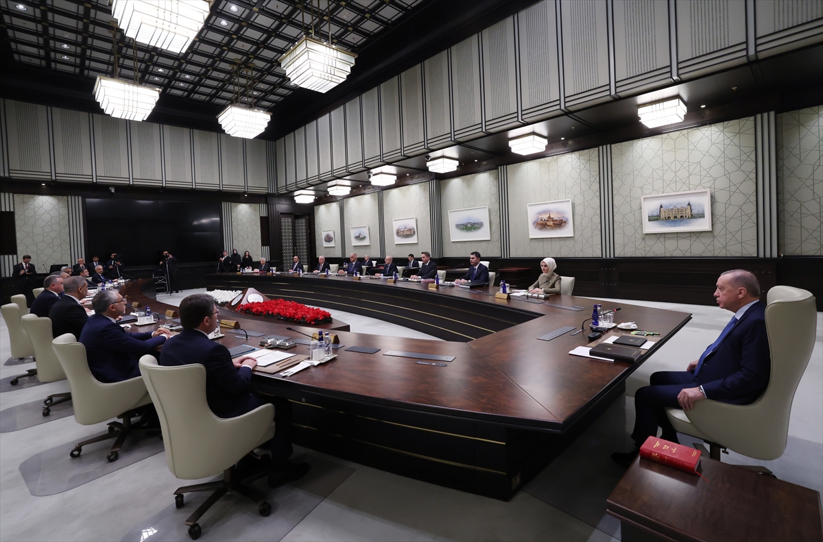 Cumhurbaşkanlığı Kabinesi toplandı