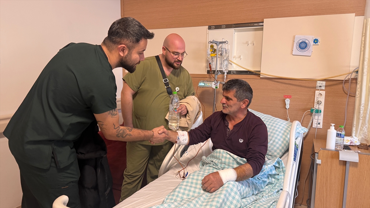 Başkası için hazırlık yaparken kendisi operasyona alındı