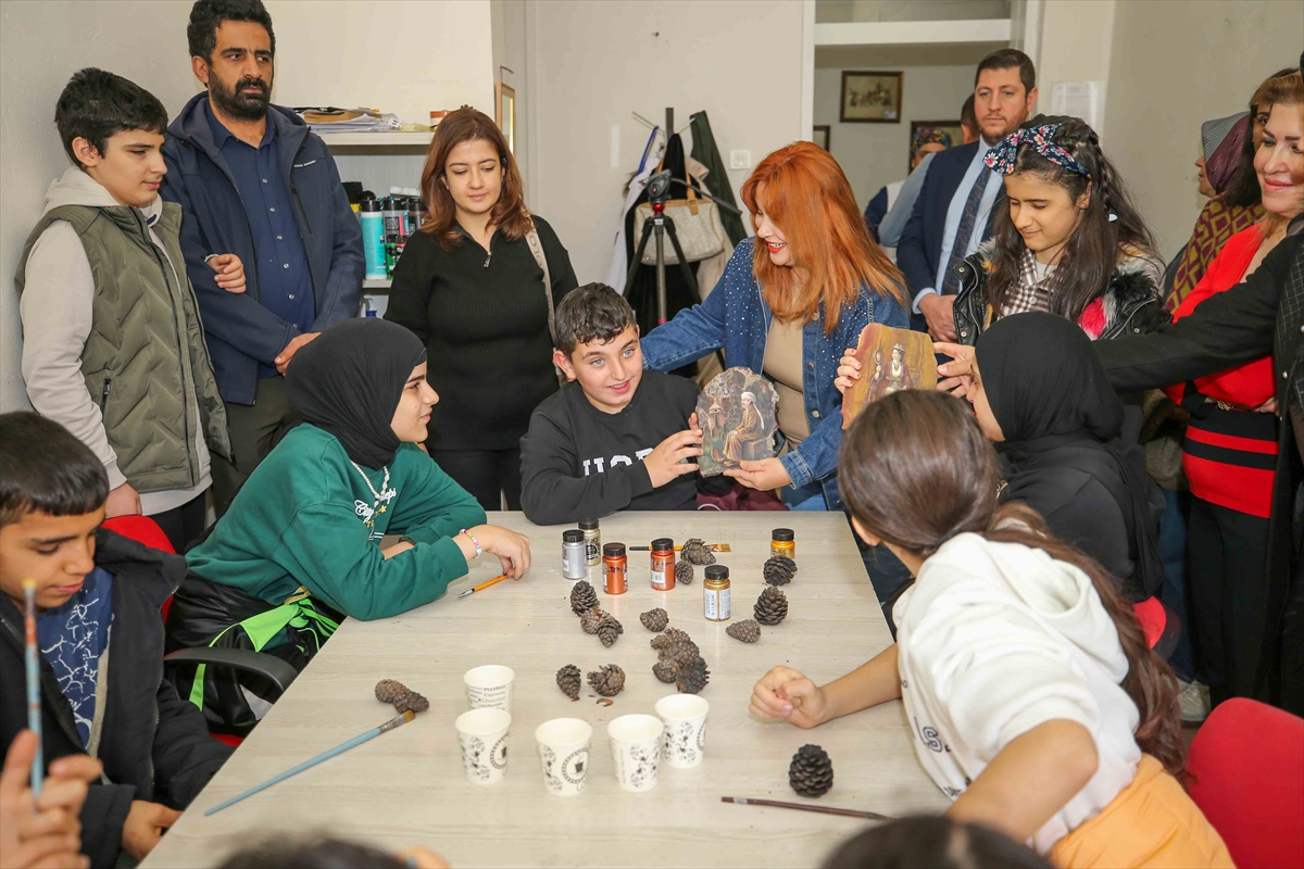 Diyarbakır'da özel tasarım ürünlere özel çocuklardan son dokunuş