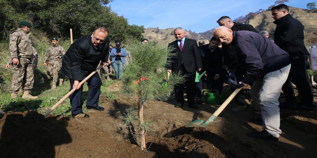 Aydın’da 33 şehit için 333 fidan dikildi