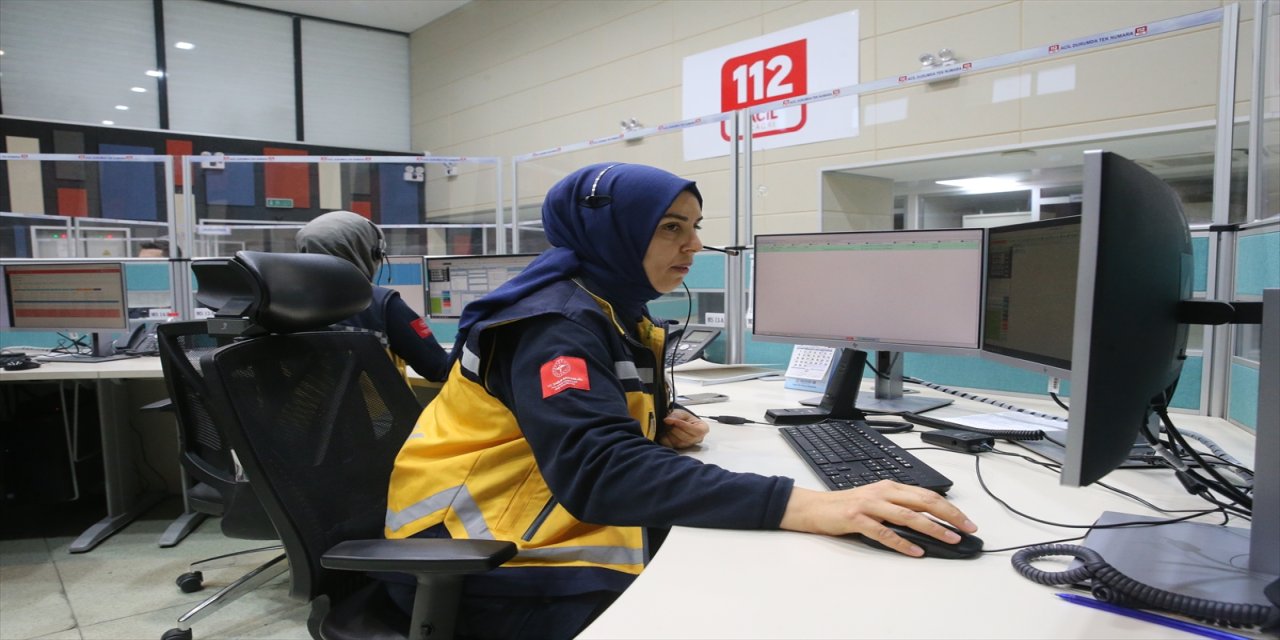 112 görevlisinin yönlendirmesiyle süt kaçan bebek kurtarıldı