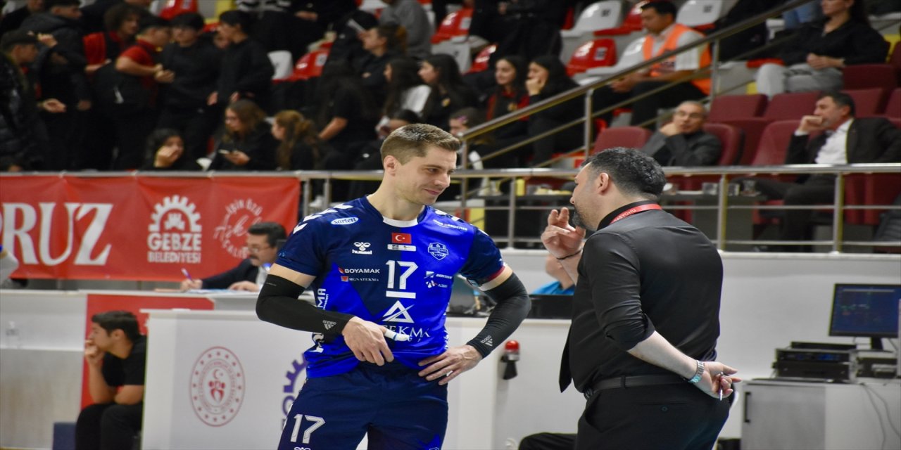 Gebze Belediyespor, Efeler Ligi'nde Altekma'yı 3-2 Bir Galibiyet Aldı