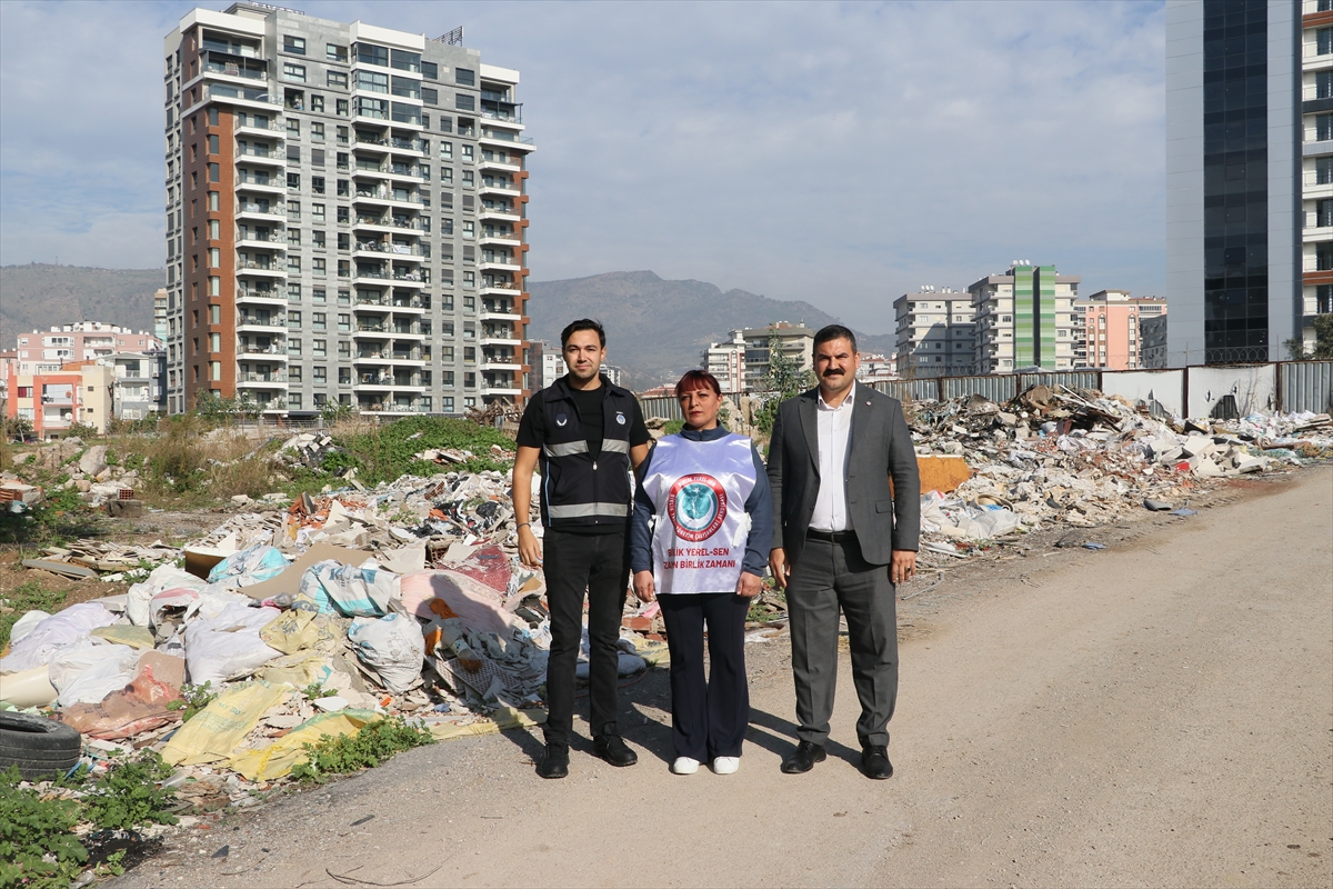 Birlik Yerel-Sen Genel Başkanı Bozat'tan İzmir'de mobbing uygulandığı iddia edilen zabıtaya ziyaret