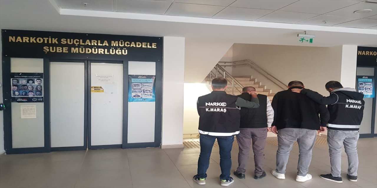 Kahramanmaraş’ta uyuşturucu operasyonu: 3 şüpheli tutuklandı