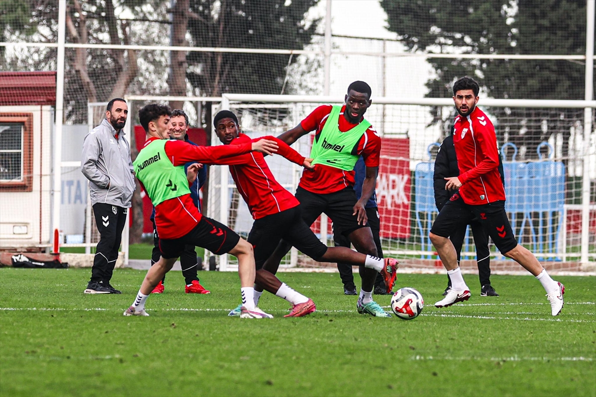 Samsunspor, Galatasaray maçının hazırlıklarını sürdürdü