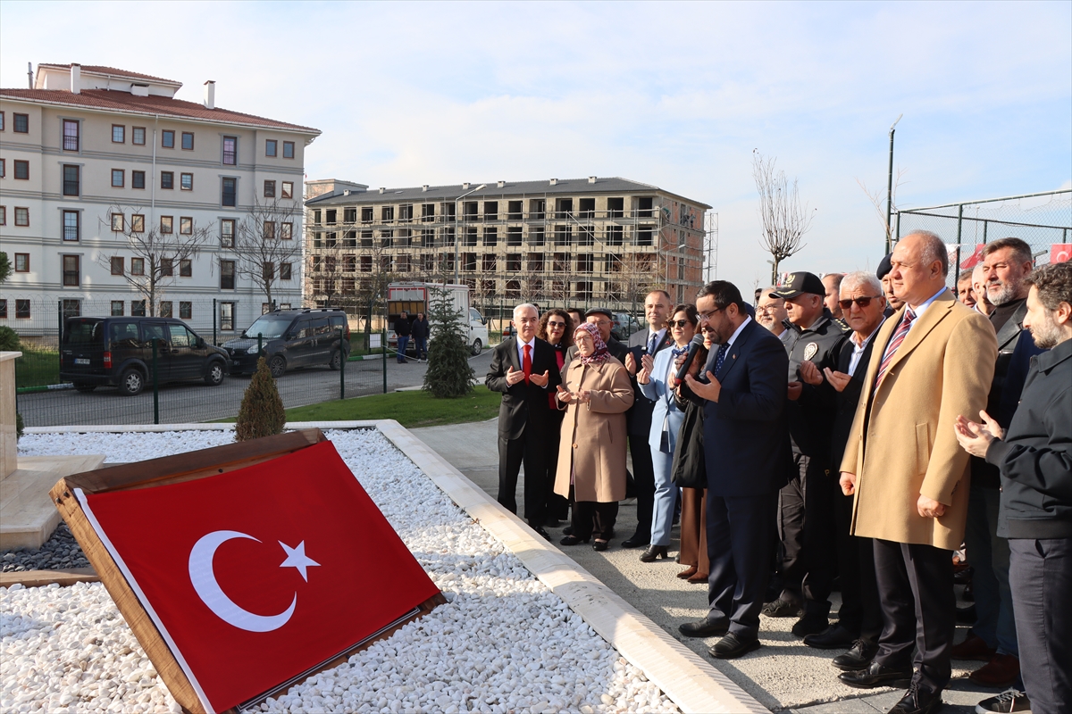 Kırklareli’nde Şehit Uzman Çavuş Anıl Yalap’ın adını taşıyan park açıldı
