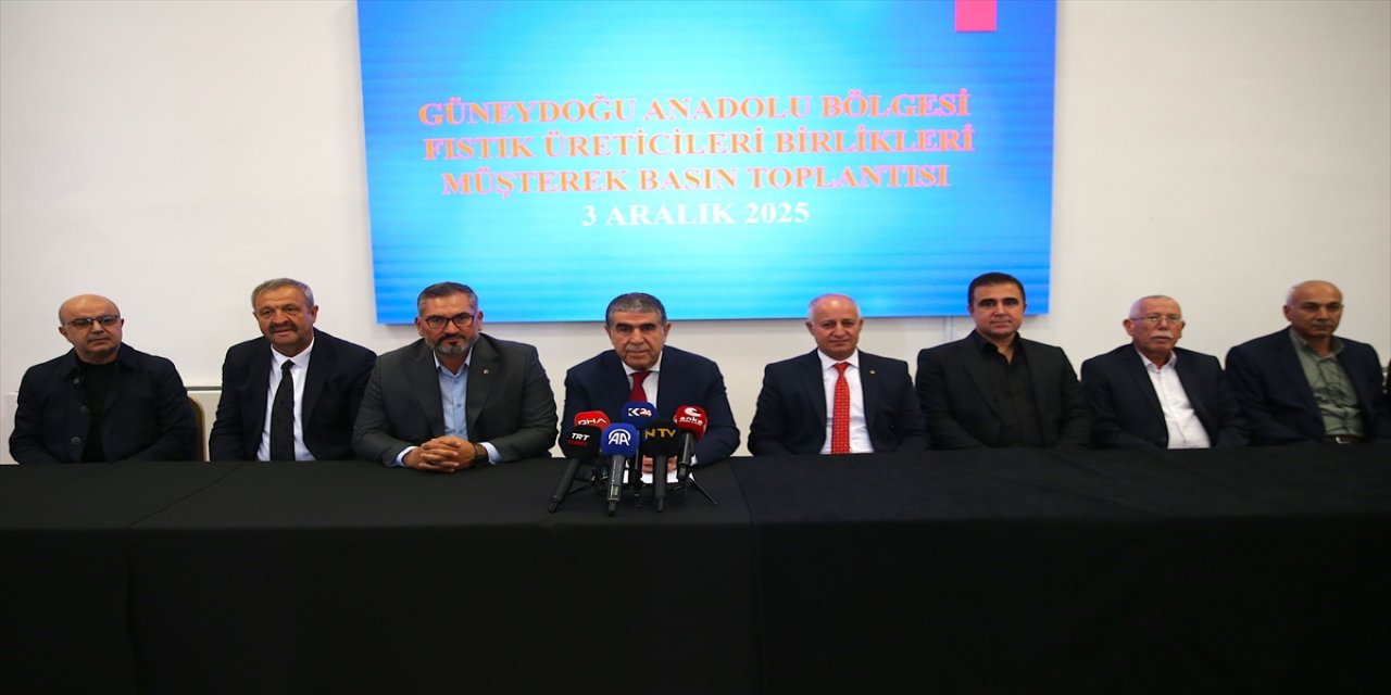 Güneydoğu Anadolu fıstık üreticileri Diyarbakır’da toplandı.