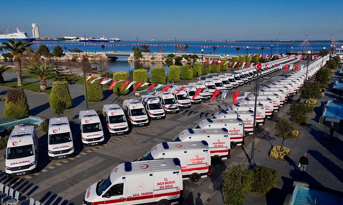 Samsun'da 100 yeni ambulans hizmete girecek