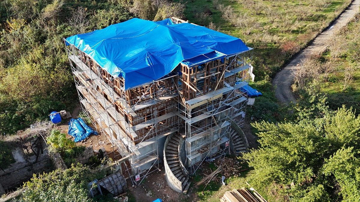 Ordu'daki 18 odalı Cevat Bey Konağı turizme kazandırılıyor