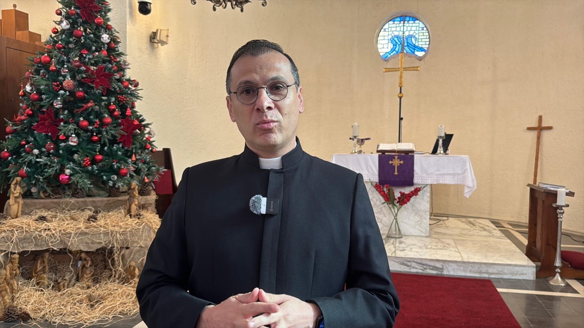 Filistinli rahipten Noel kutlamalarında "Gazze'yi hatırlama" vurgusu