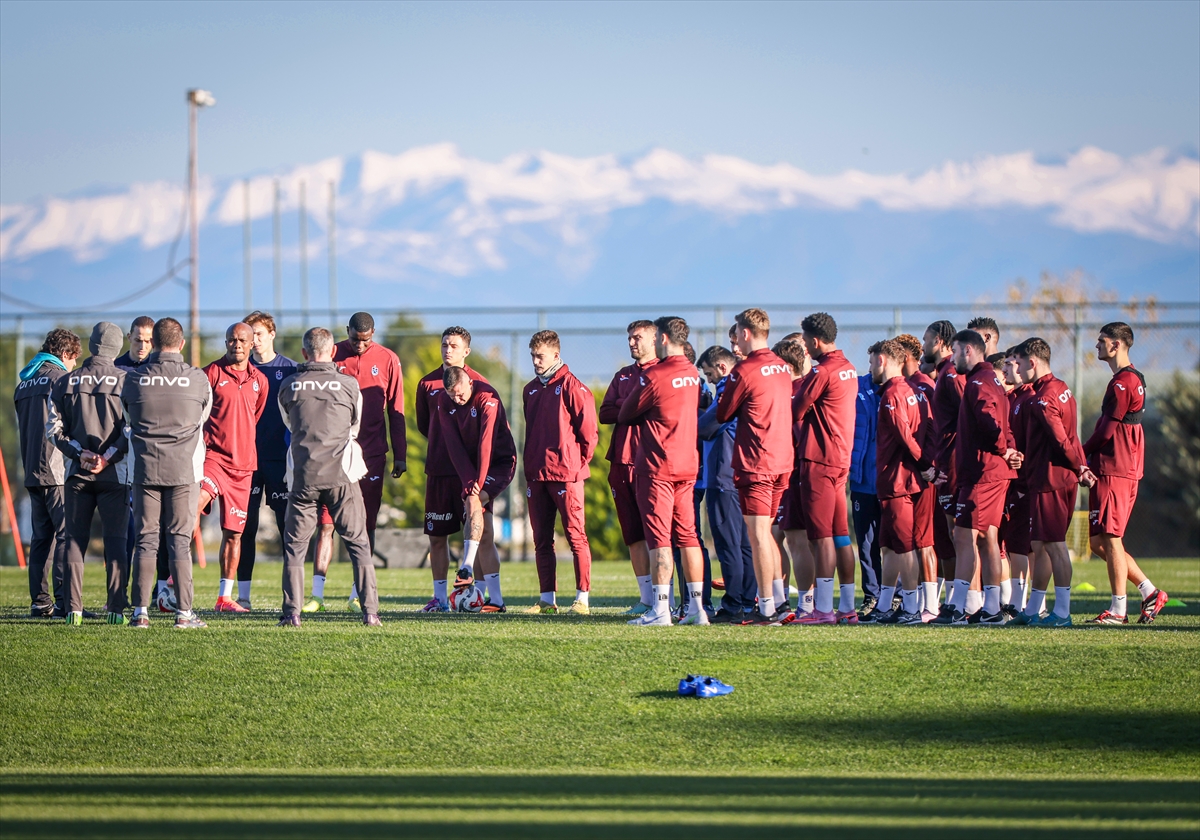 Trabzonspor, Göztepe maçı hazırlıklarına başladı