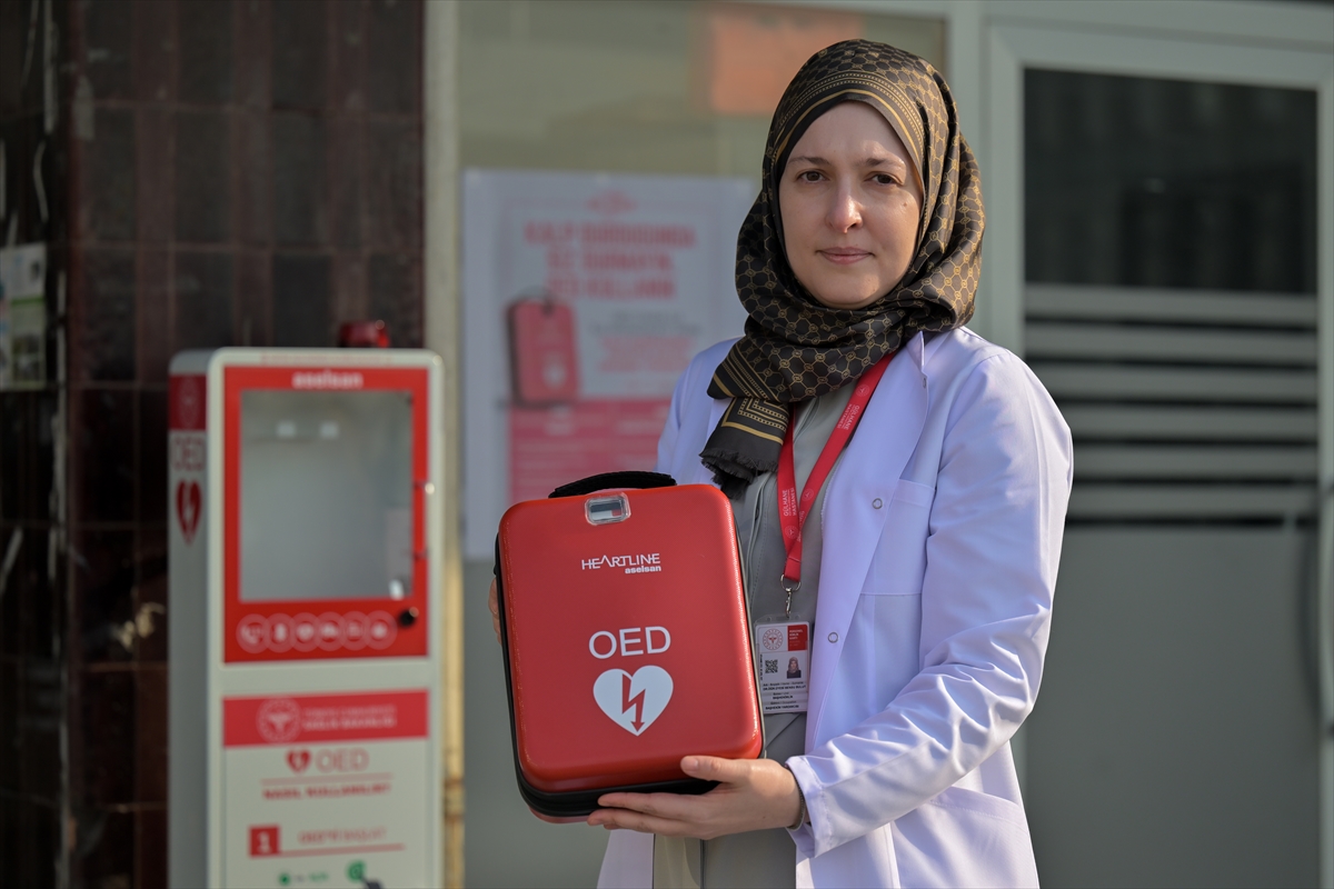 Ani kalp durmalarına karşı üretilen yerli cihaz Ankara'da 25 noktaya yerleştirildi