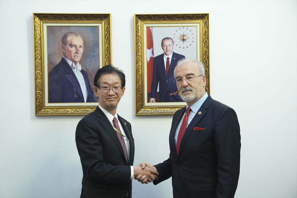 Türkiye-Japonya Parlamentolar Arası Dostluk Grubu Başkanı Cevizoğlu, Japonya'nın Ankara Büyükelçisi Tamura ile görüştü