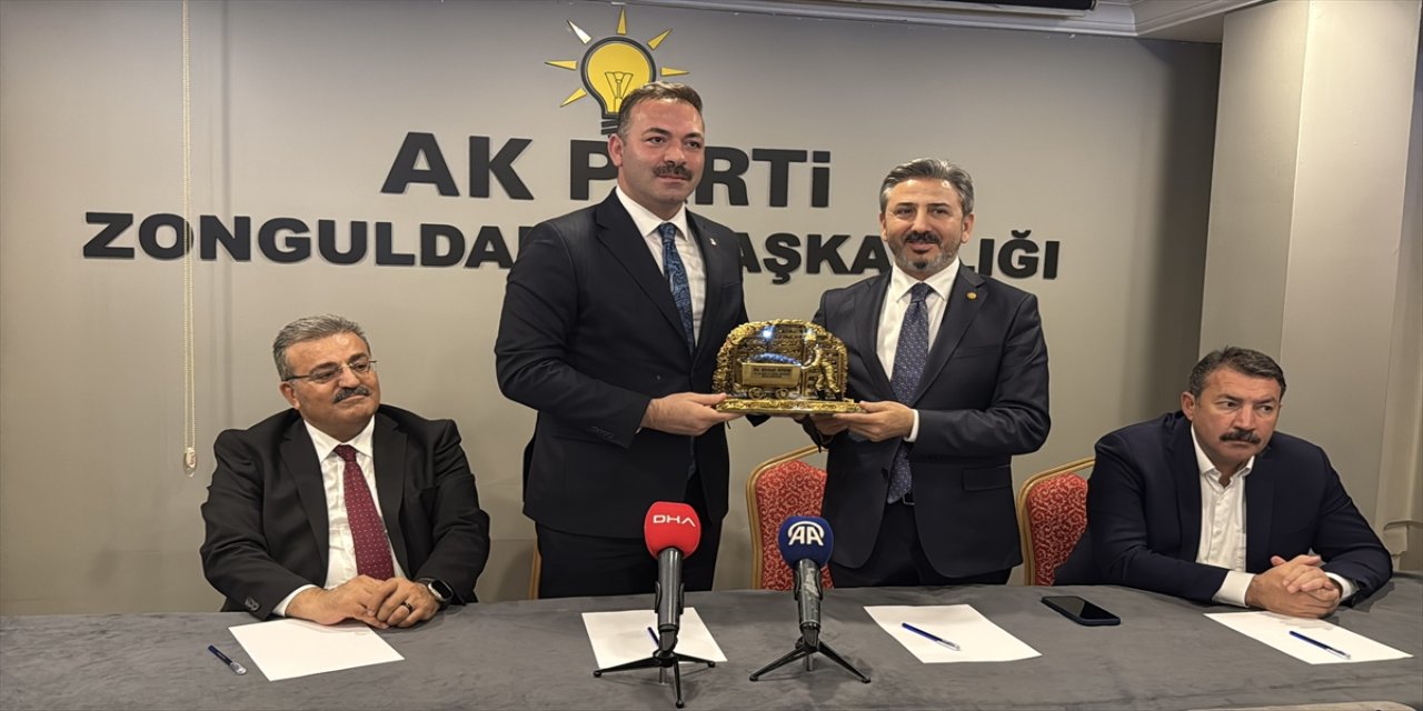 Bakan Yardımcıları Özçelik ve Aydın’dan Zonguldak’ta madencilere ziyaret