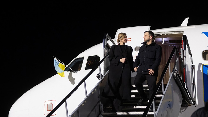 Ukrayna lideri Zelenskiy'nin İrlanda'ya iniş rotasında kimliği belirsiz 4 askeri dron tespit edildi