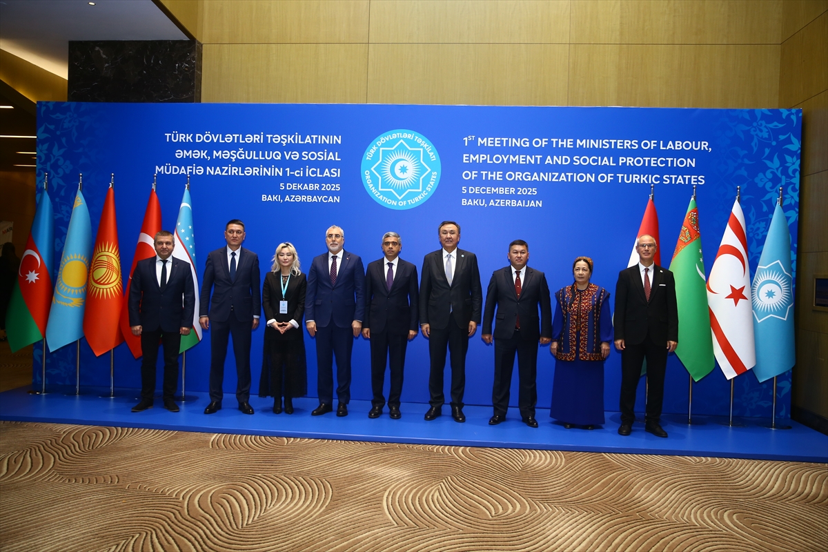 Bakü'de, TDT Çalışma, İstihdam ve Sosyal Koruma Bakanları 1. Toplantısı yapıldı