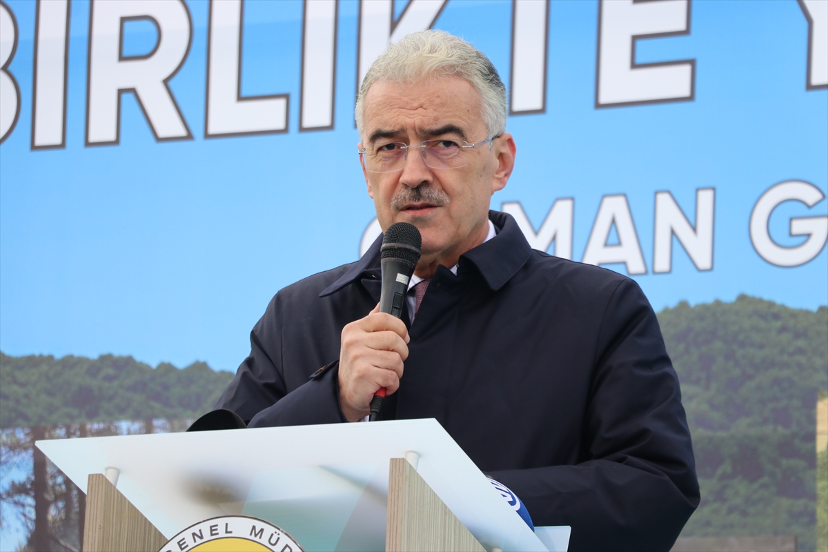 Bursa'da yanan alanların yeniden yeşillenmesi için tohum atıldı