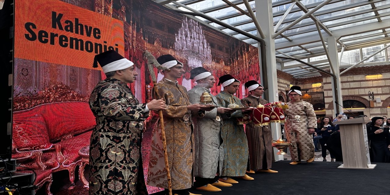 Dünya Türk Kahvesi Günü’nde “kahvenin sıfır noktası” Yeni Han’da kültürel miras etkinliği düzenlendi