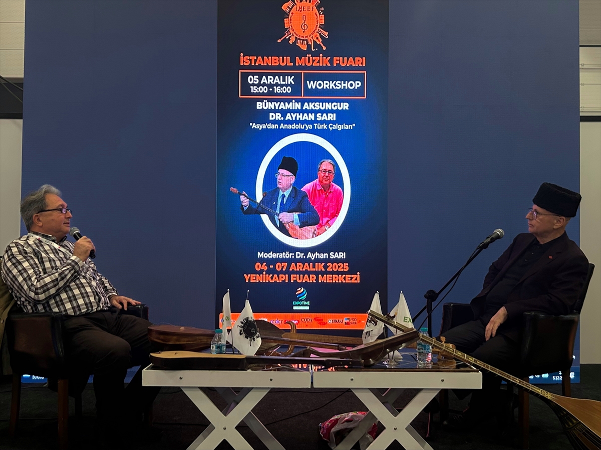 İMEEF'te Asya'dan Anadolu'ya Türk çalgıları konuşuldu