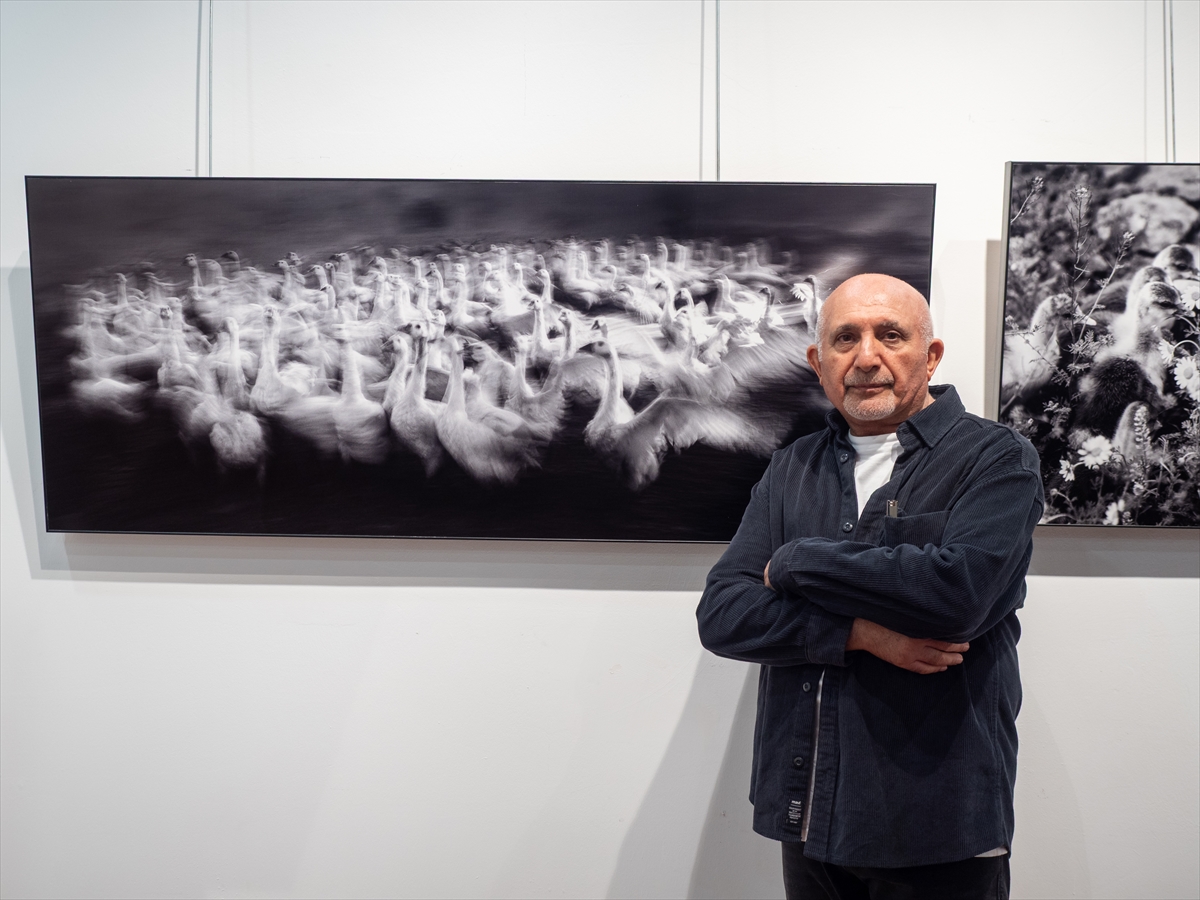 "Kazların Senfonisi" fotoğraf sergisi İzmir'de açıldı