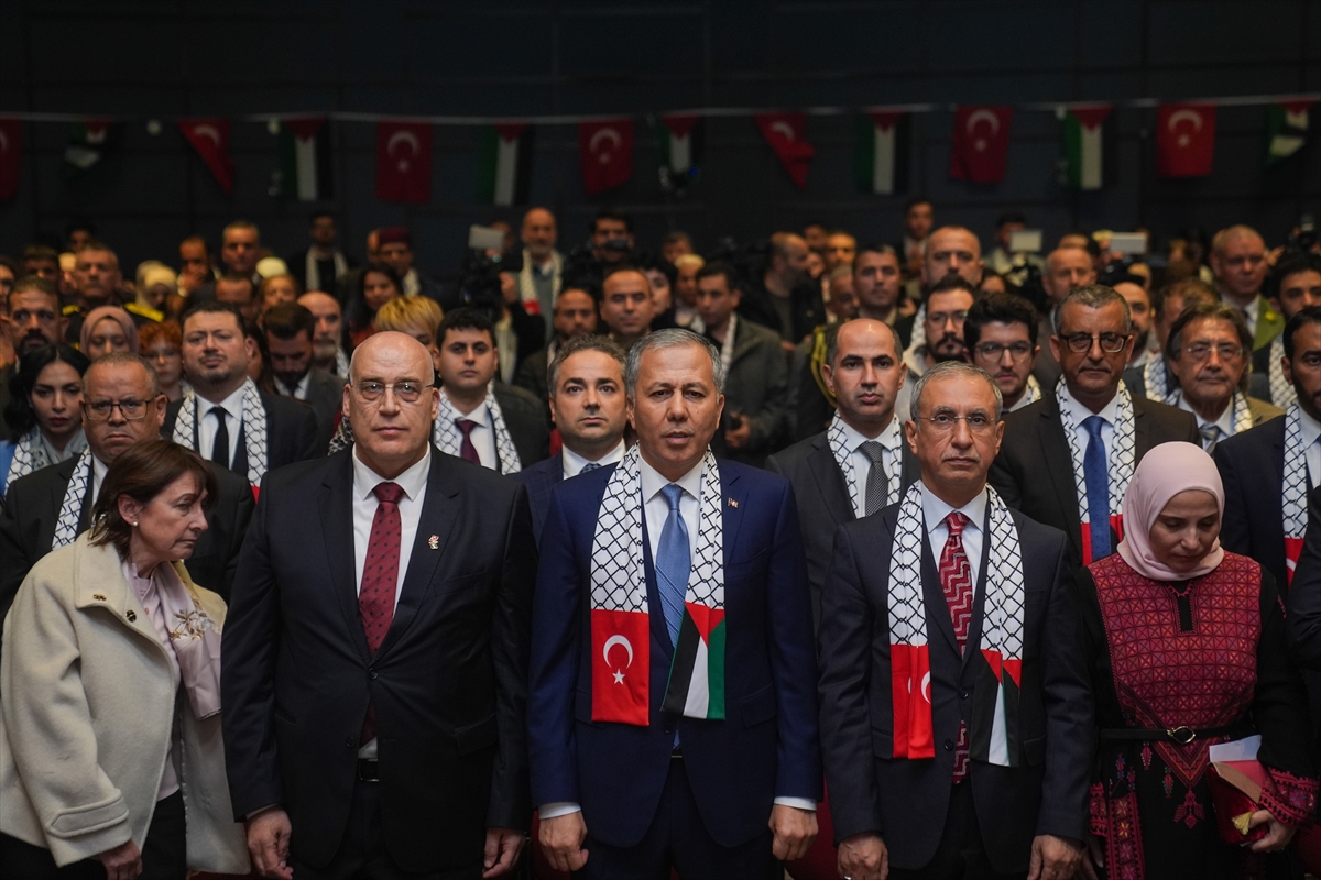 Ankara'da Filistin Halkıyla Uluslararası Dayanışma Günü etkinliği düzenlendi