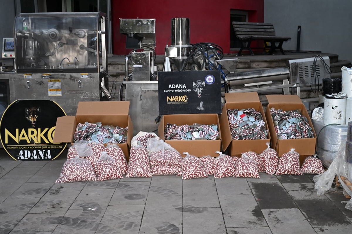 Adana'da sahte ilaç ürettikleri iddiasıyla 6 zanlı tutuklandı